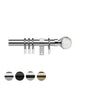 Universal Faceted 28mm Metal Pole Set